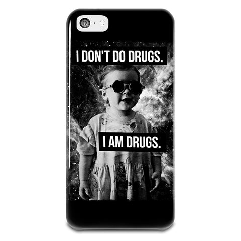 I Don't Do Drugs iPhone 5-5s Plastic Case I Don't Do Drugs iPhone 5-5s Plastic Case