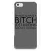 I'm Not Always A Bitch iPhone 5-5s Plastic Case I'm Not Always A Bitch iPhone 5-5s Plastic Case
