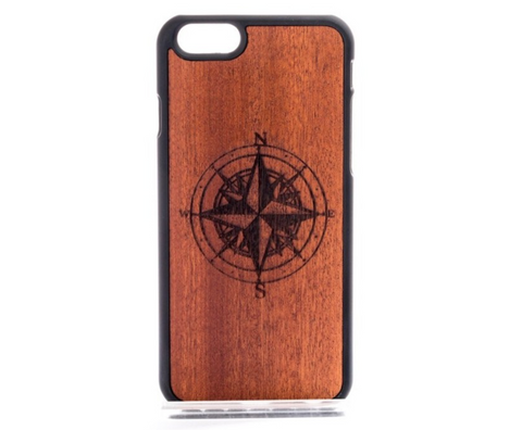 MMORE Wood Compass Phone case - Phone Cover - Phone accessories MMORE Wood Compass Phone case - Phone Cover - Phone accessories