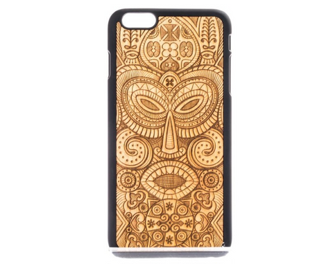 MMORE Wood Tribal Mask Phone case - Phone Cover - Phone accessories MMORE Wood Tribal Mask Phone case - Phone Cover - Phone accessories
