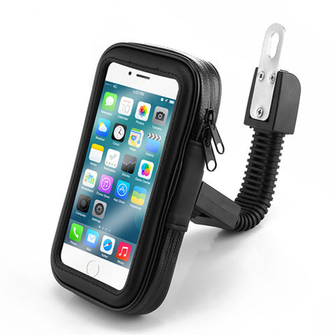 Powstro Waterproof Motorbike Motorcycle Mobile Phone Holder Bag Case for iPhone5 6 7 Samsung etc(Mount to Rearview Mirror Stand) Powstro Waterproof Motorbike Motorcycle Mobile Phone Holder Bag Case for iPhone5 6 7 Samsung etc(Mount to Rearview Mirror Stand)