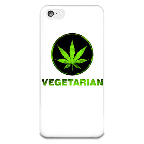 Vegetarian Cannabis iPhone 5-5s Plastic Case