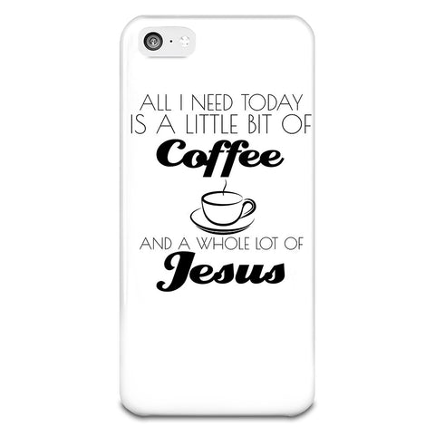 All I Need Today iPhone 5-5s Plastic Case