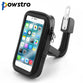 Powstro Universal Waterproof Motorcycle Bike Scooter Mobile Phone Holder Bag Case for iPhone 8 7 Samsung Support 4.7-6.3 Inch