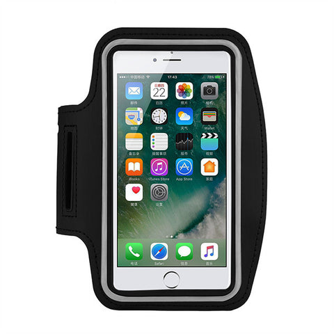 Powstro universal 5.5inch Smart Phone Running Sport Armband For iPhone 7 6S 6 Plus 5 5S SE Samsung Galaxy S8 Waterproof Bag Case