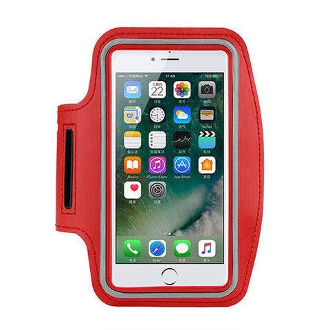 Powstro universal 5.5inch Smart Phone Running Sport Armband For iPhone 7 6S 6 Plus 5 5S SE Samsung Galaxy S8 Waterproof Bag Case