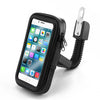 Powstro Waterproof Motorbike Motorcycle Mobile Phone Holder Bag Case for iPhone5 6 7 Samsung etc(Mount to Rearview Mirror Stand)